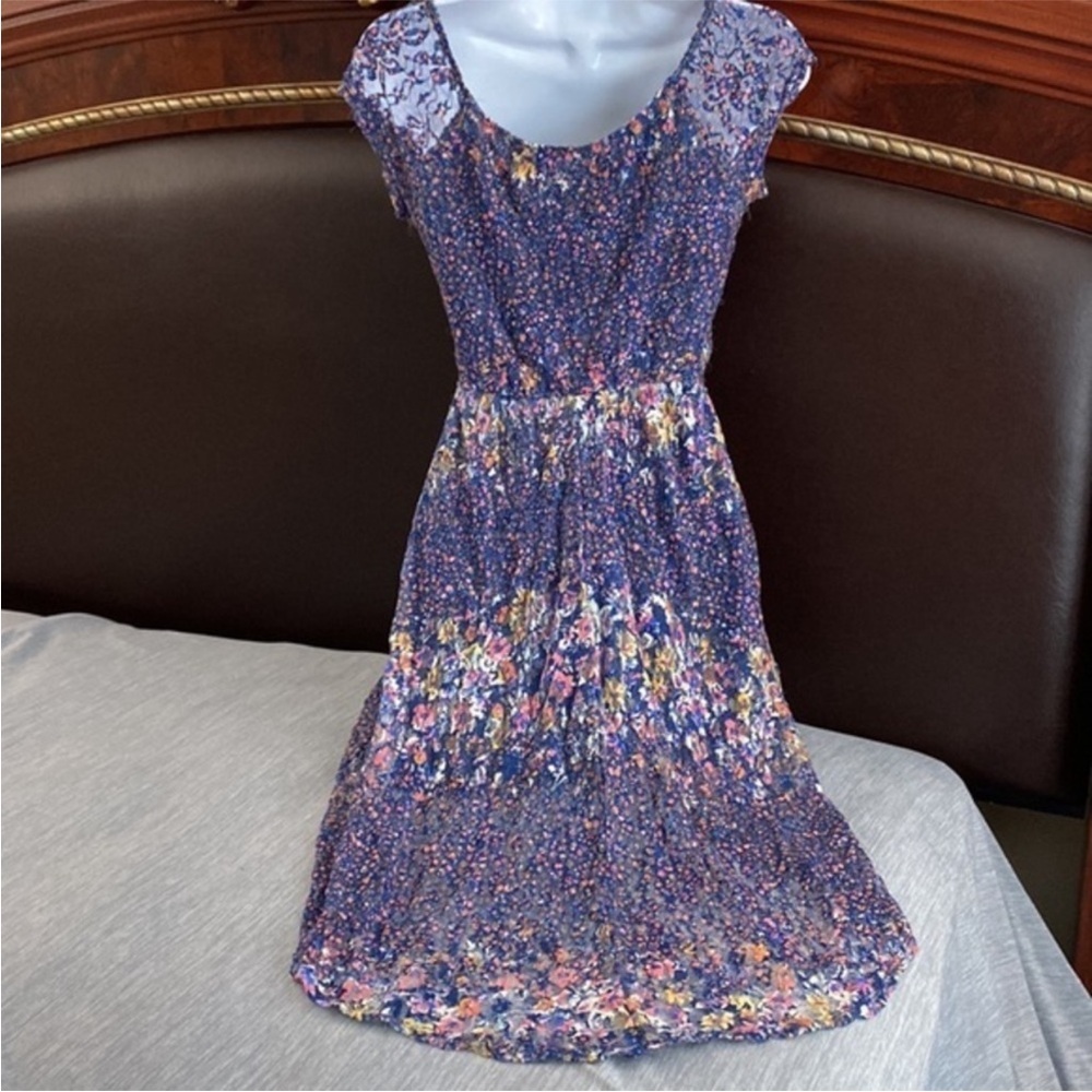 3/$20✨Love Reign Purple and Blue Sundress - Picture 3 of 11